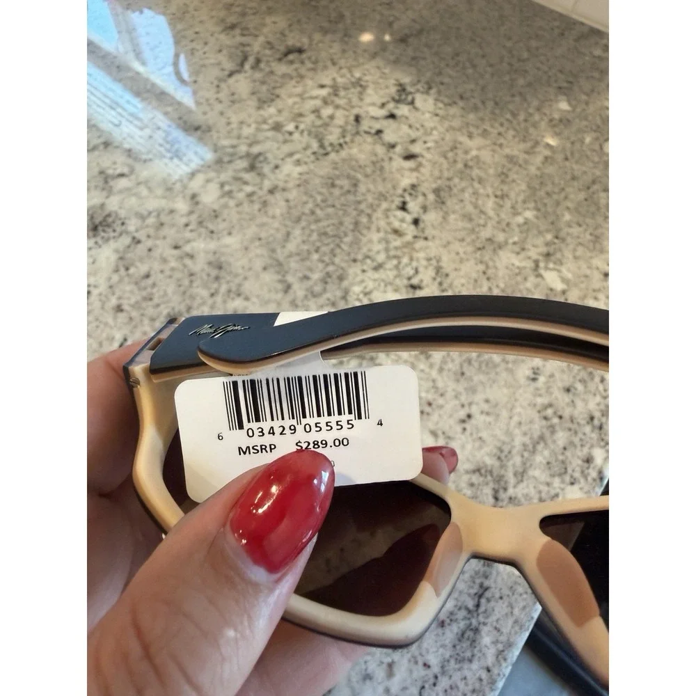 Maui Jim Men's Local Kine 62mm Brown Polarized Sunglasses NEW MJ0810S-004 $289